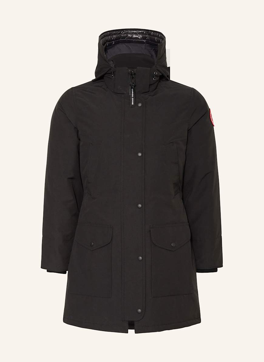 CANADA GOOSE Down parka TRILLIUM in dark gray