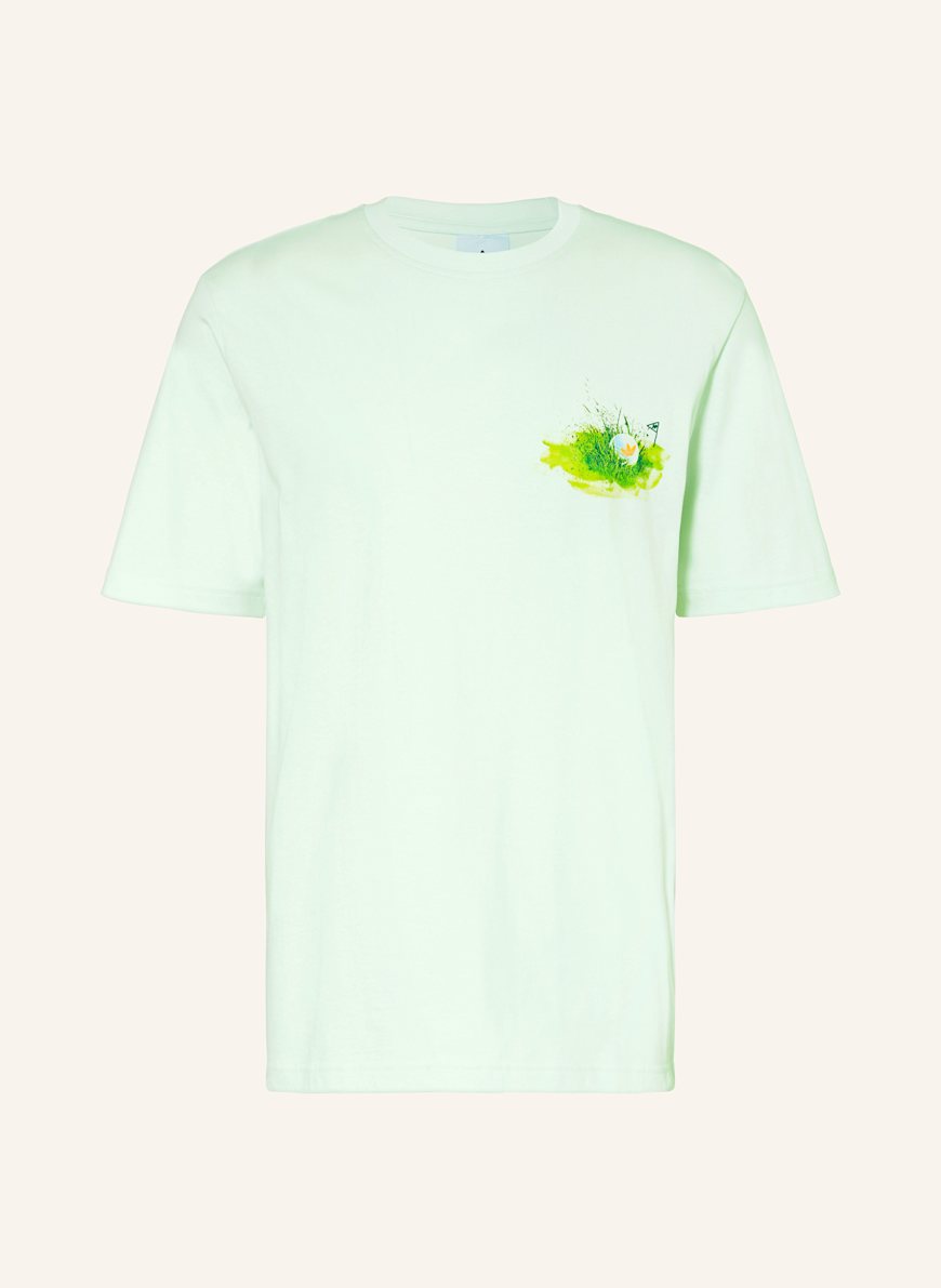 Adidas originals t-shirt dress in mint green outlet