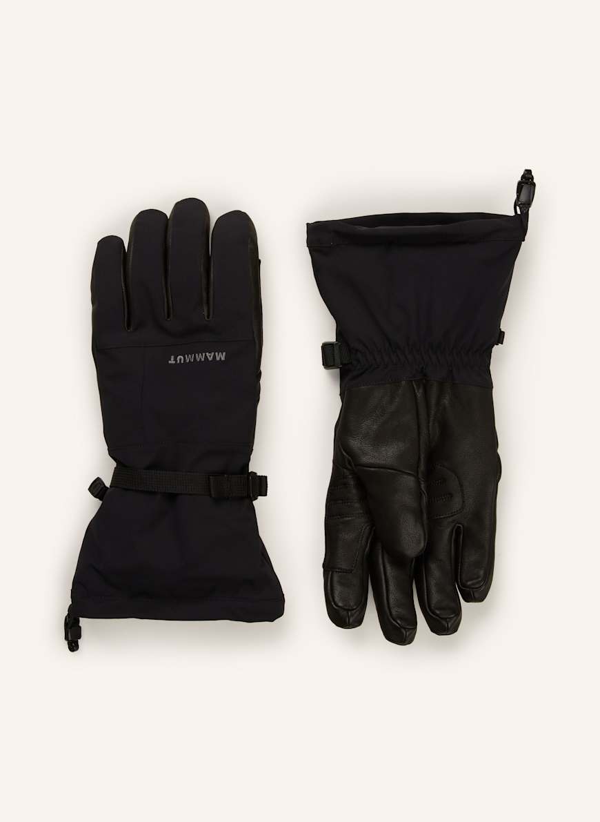 MAMMUT STONEY ski gloves in black