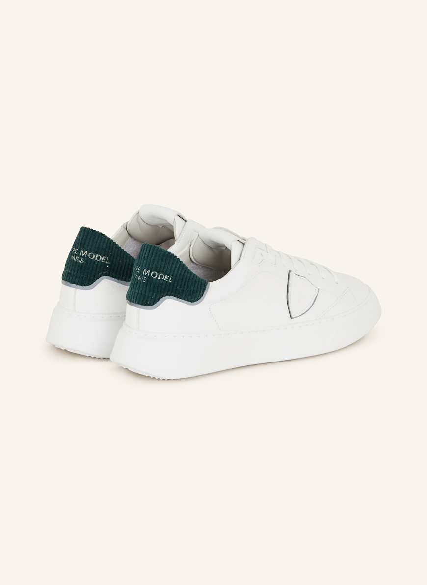 PHILIPPE MODEL Sneaker TEMPLE in weiss blau