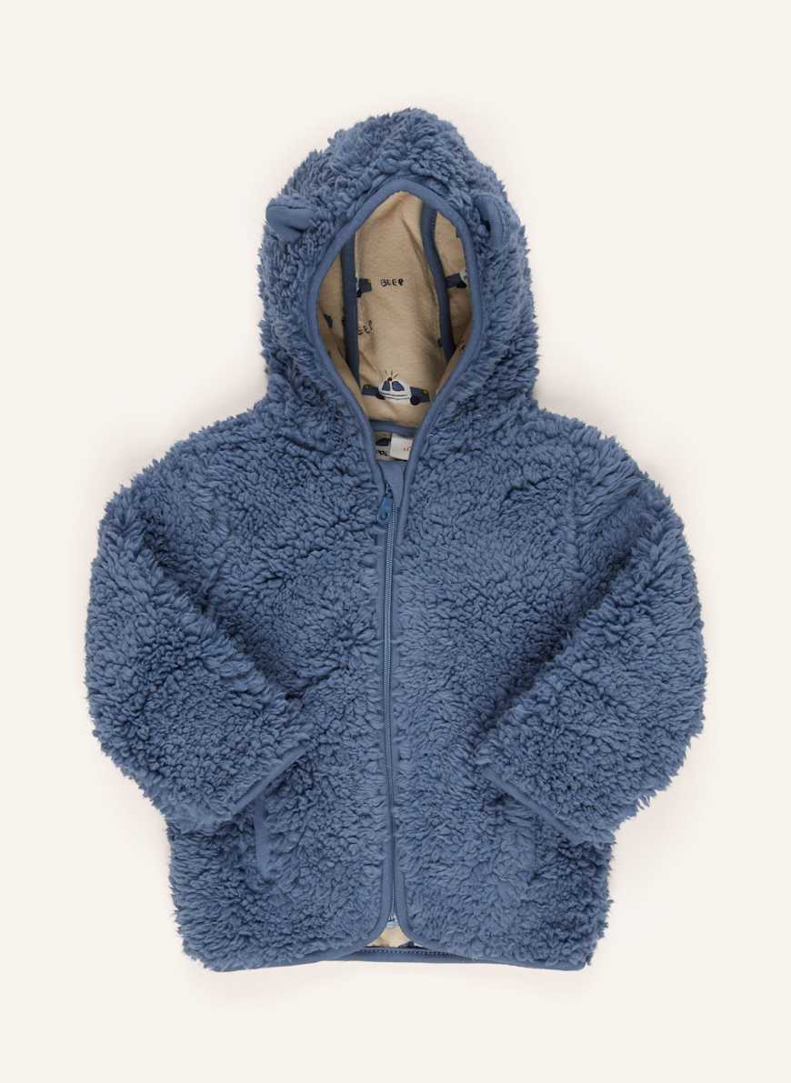 s.Oliver RED Teddyfell Jacke in blau