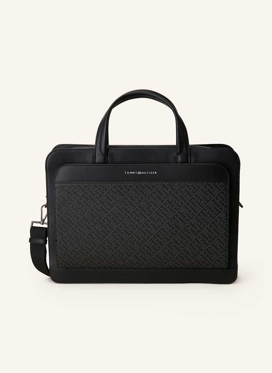 TOMMY HILFIGER Laptop bag in black