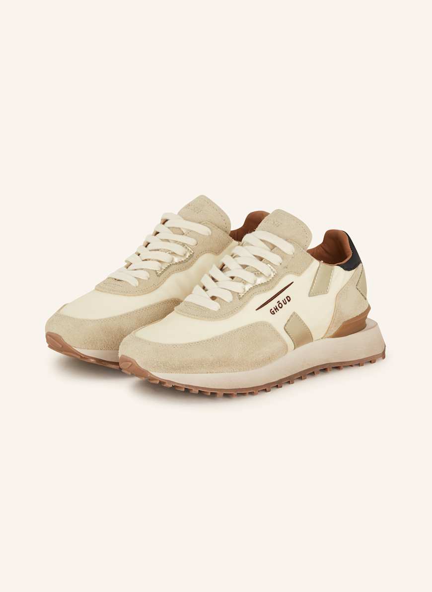 GHOUD Sneakers RUSH ONE in light yellow beige