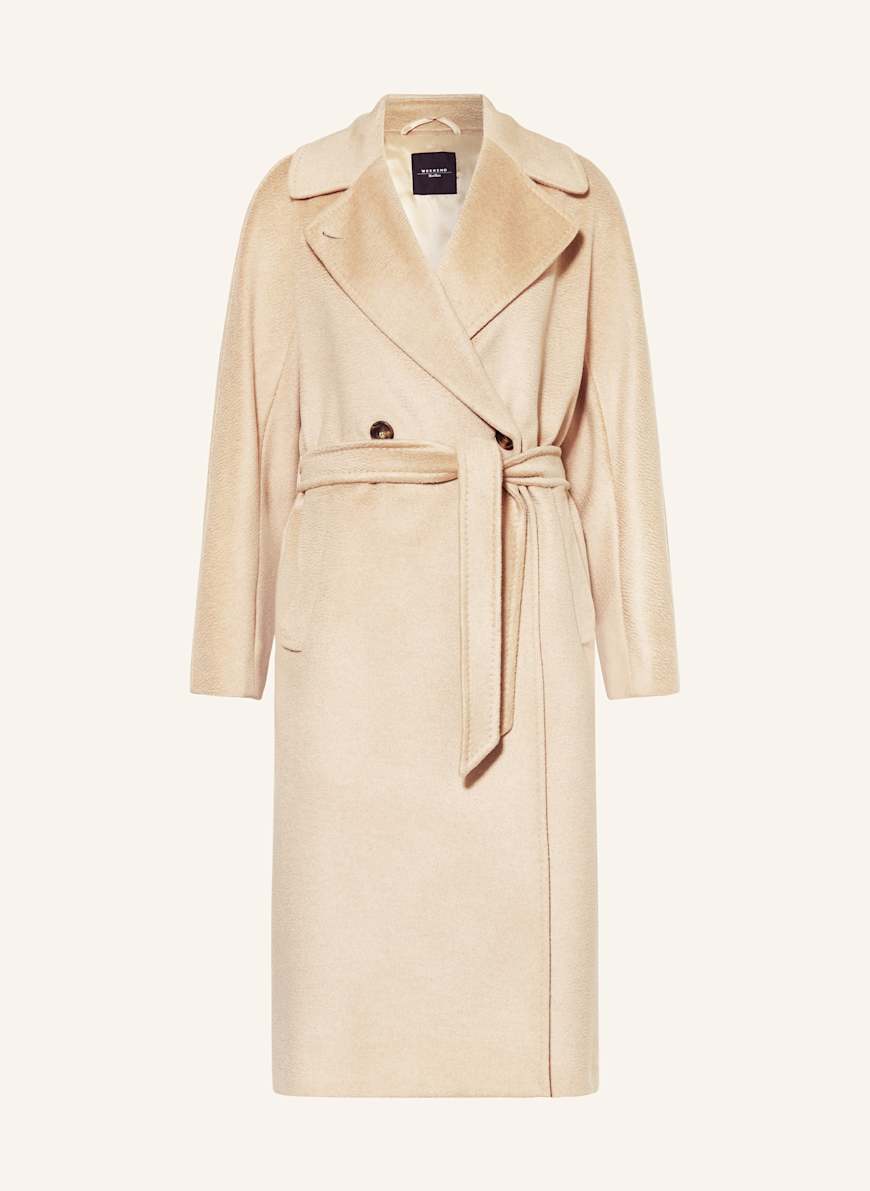 WEEKEND Max Mara Wool coat RESINA in beige