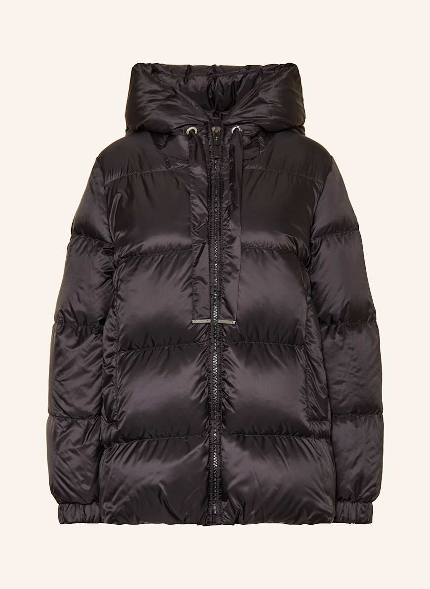 美品  The Mara Max Cube czarny kolor SEIA puchowa Kurtka ジャケット・アウター