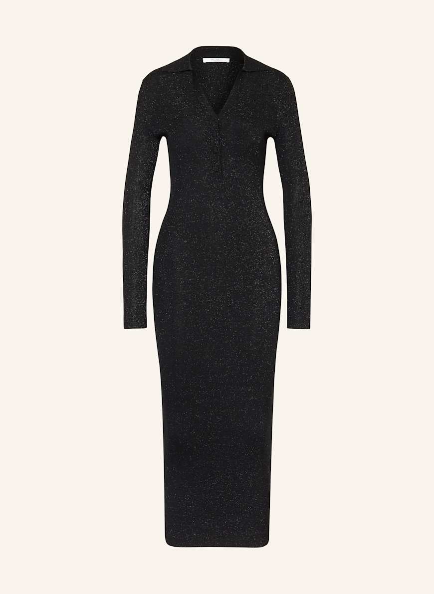 Max Mara Knit dress FRAIS with glitter thread: BLACK