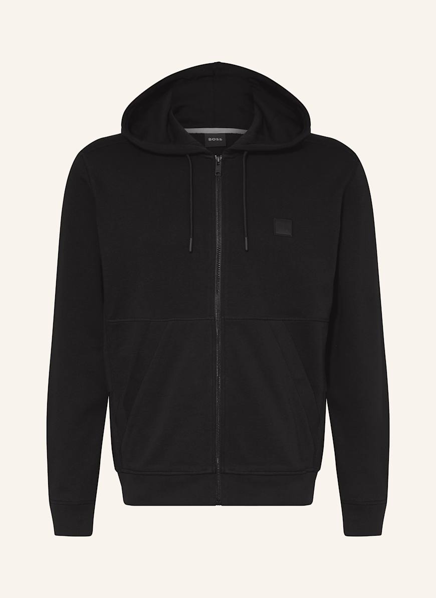 BOSS Bluza rozpinana ZETALKY kolor czarny