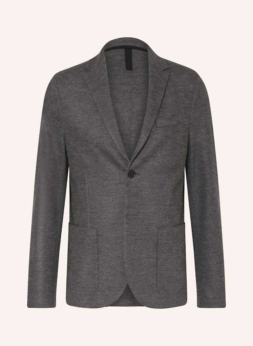 Harris Wharf London シングルジャケット グレー SS24 HARRIS WHARF LONDON Suit jacket slim fit in va04 medium grey