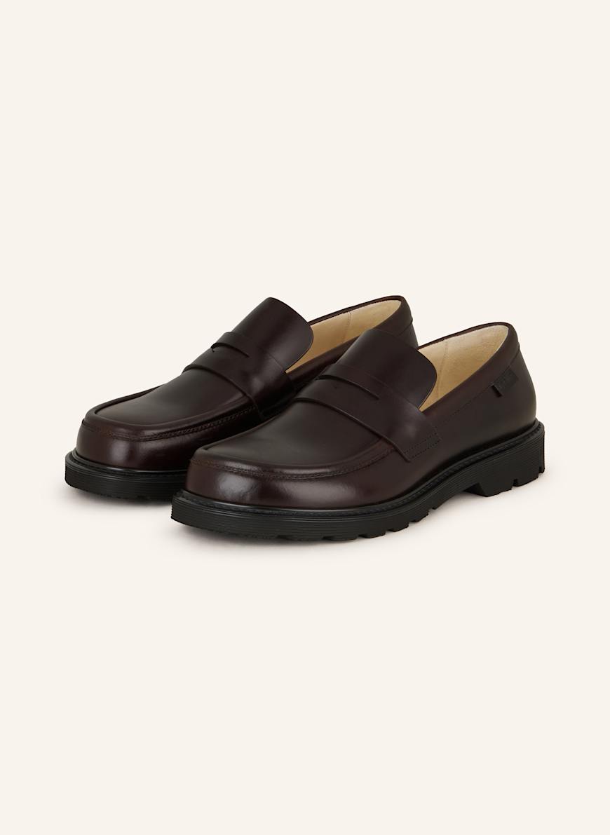 LOEWE Penny-Loafer BLAZE: DUNKELBRAUN
