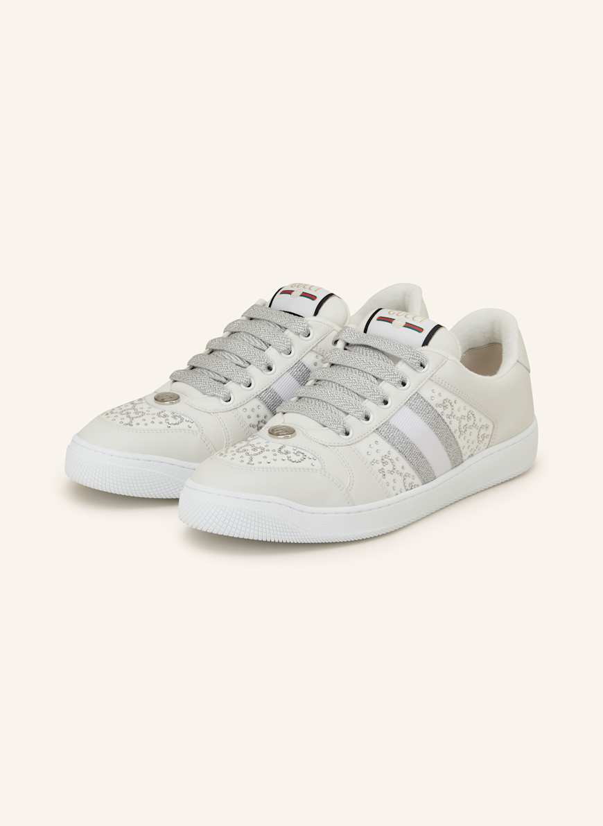 GUCCI Sneaker mit Schmucksteinen in 9096