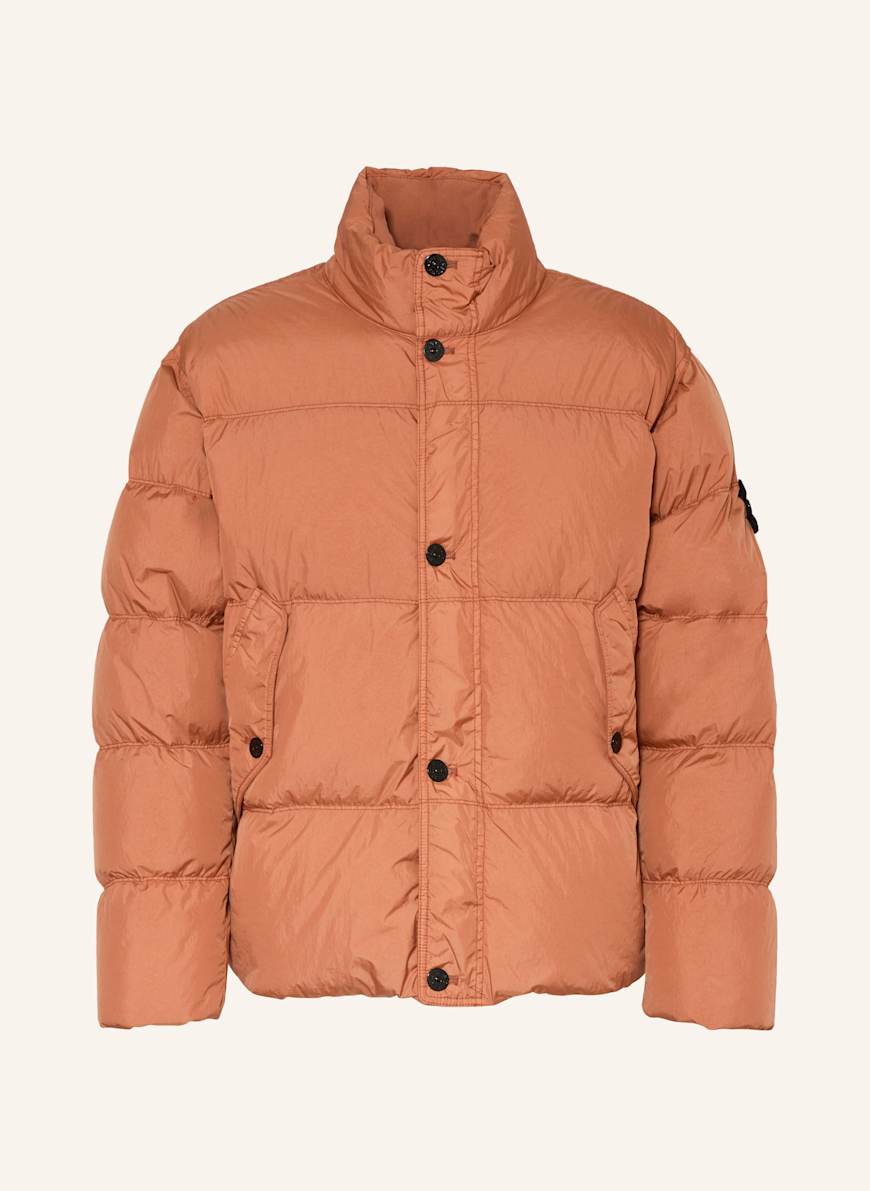 STONE ISLAND Daunenjacke in orange