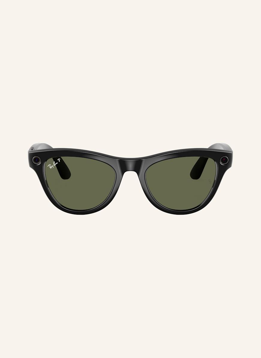 Ray Ban Sunglasses META SKYLER in 601 mf black transparent