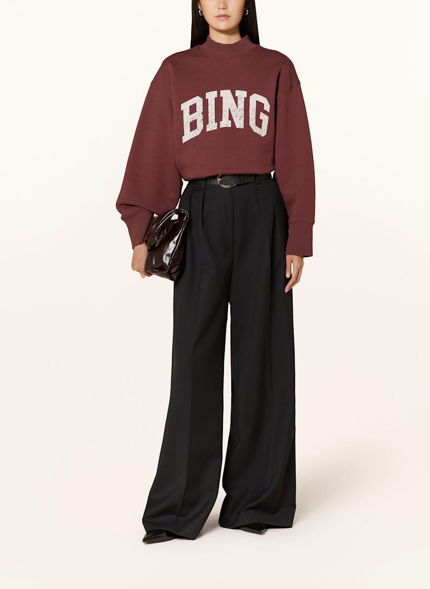 Anine bing vintage sweatshirt black discount