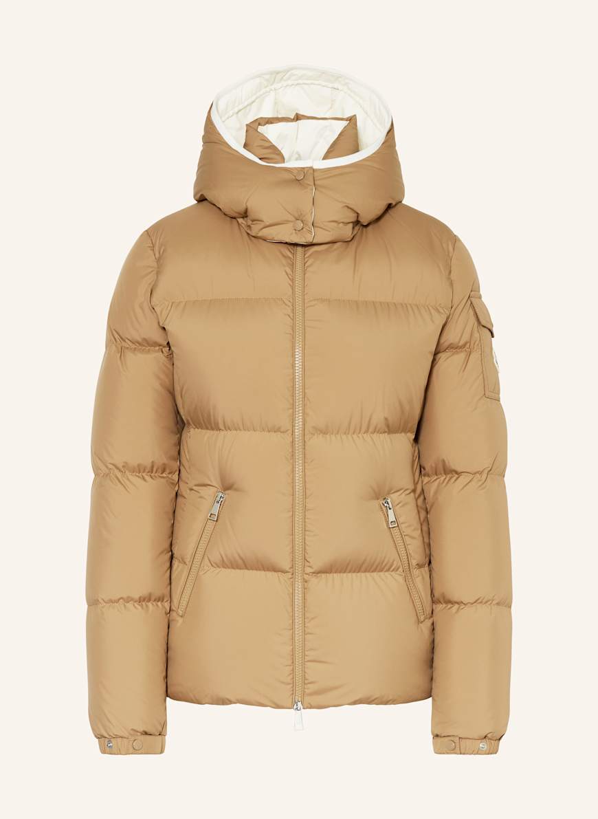MONCLER Down jacket FOURMINES with detachable hood in beige