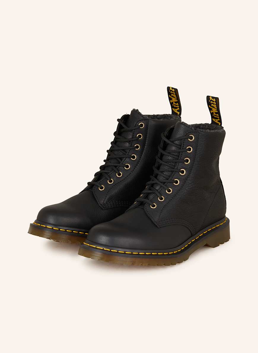 Dr martens black grizzly store