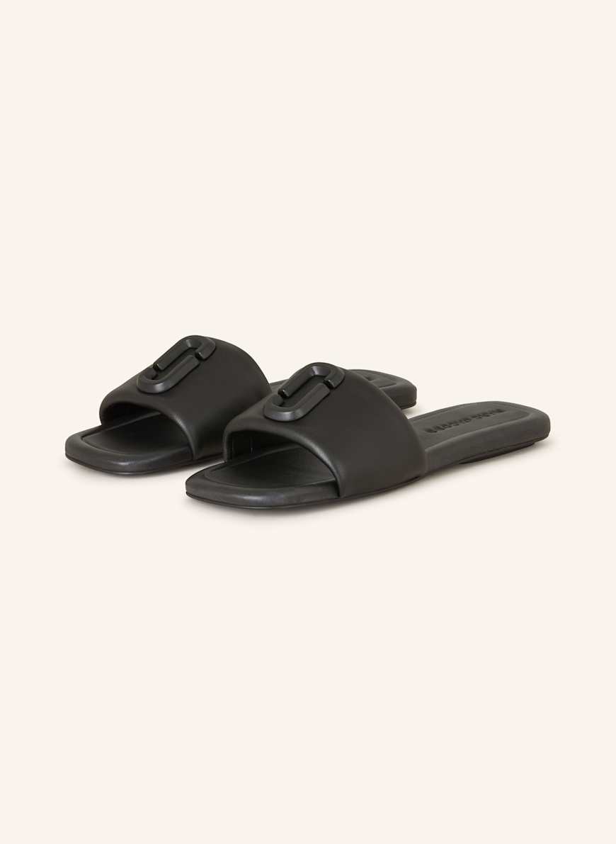 MARC JACOBS Pantoletten THE J MARC: SCHWARZ
