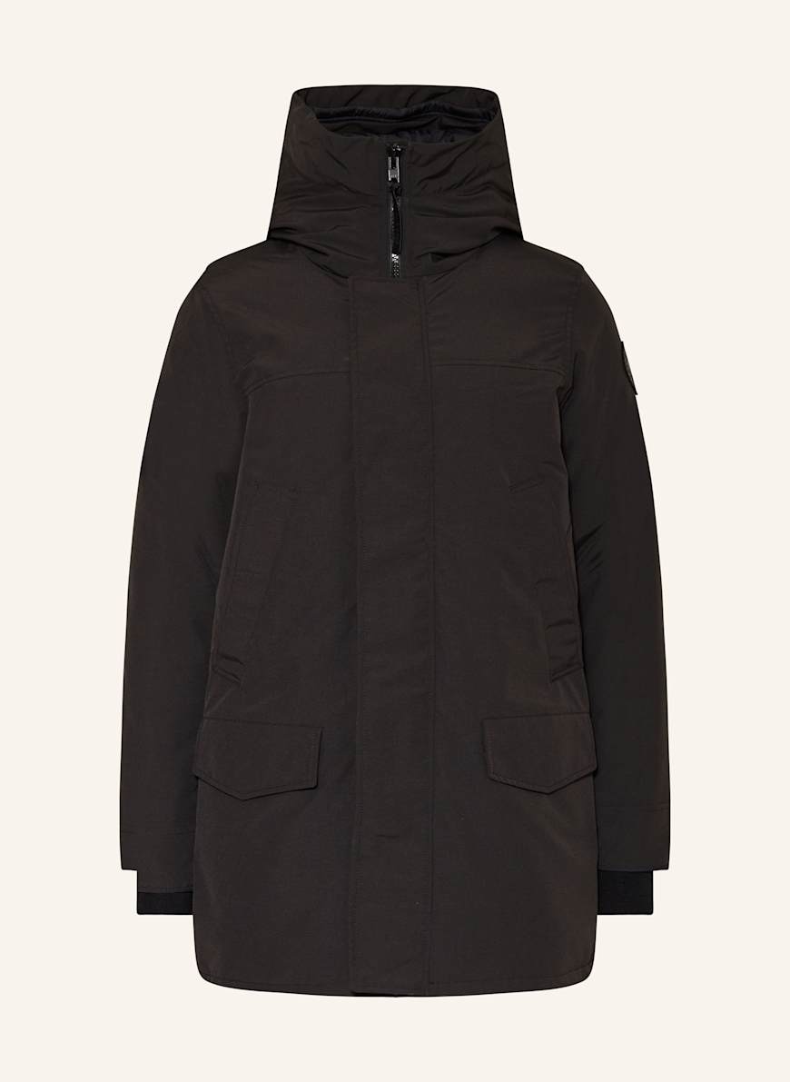 CANADA GOOSE Down parka LANGFORD: BLACK