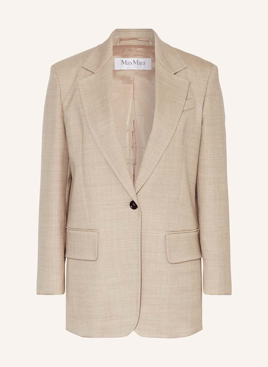 ジャケット Max Mara 'Rosi' blazer Max Mara ROSI long blazer in beige