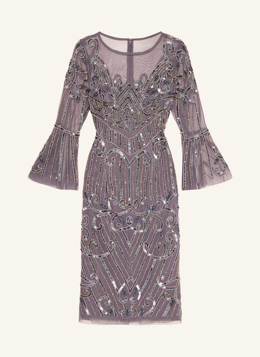 Adrianna papell purple sequin dress top