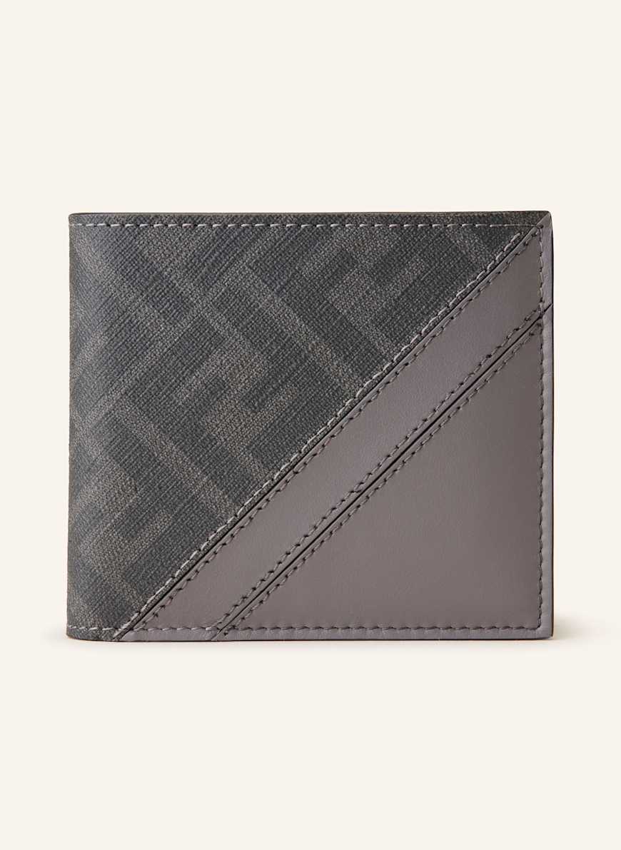 Fendi men's leather wallet discount