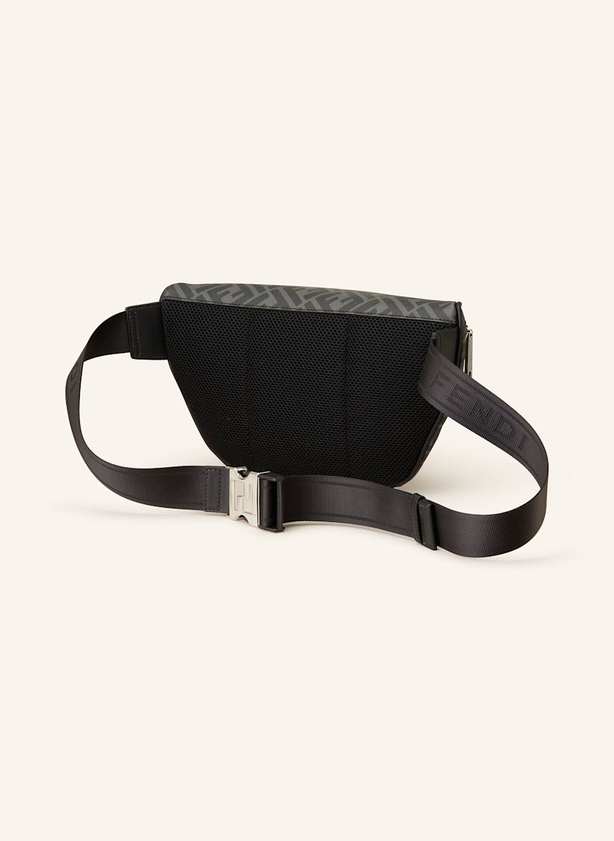 Fendi white leather belt bag 2025