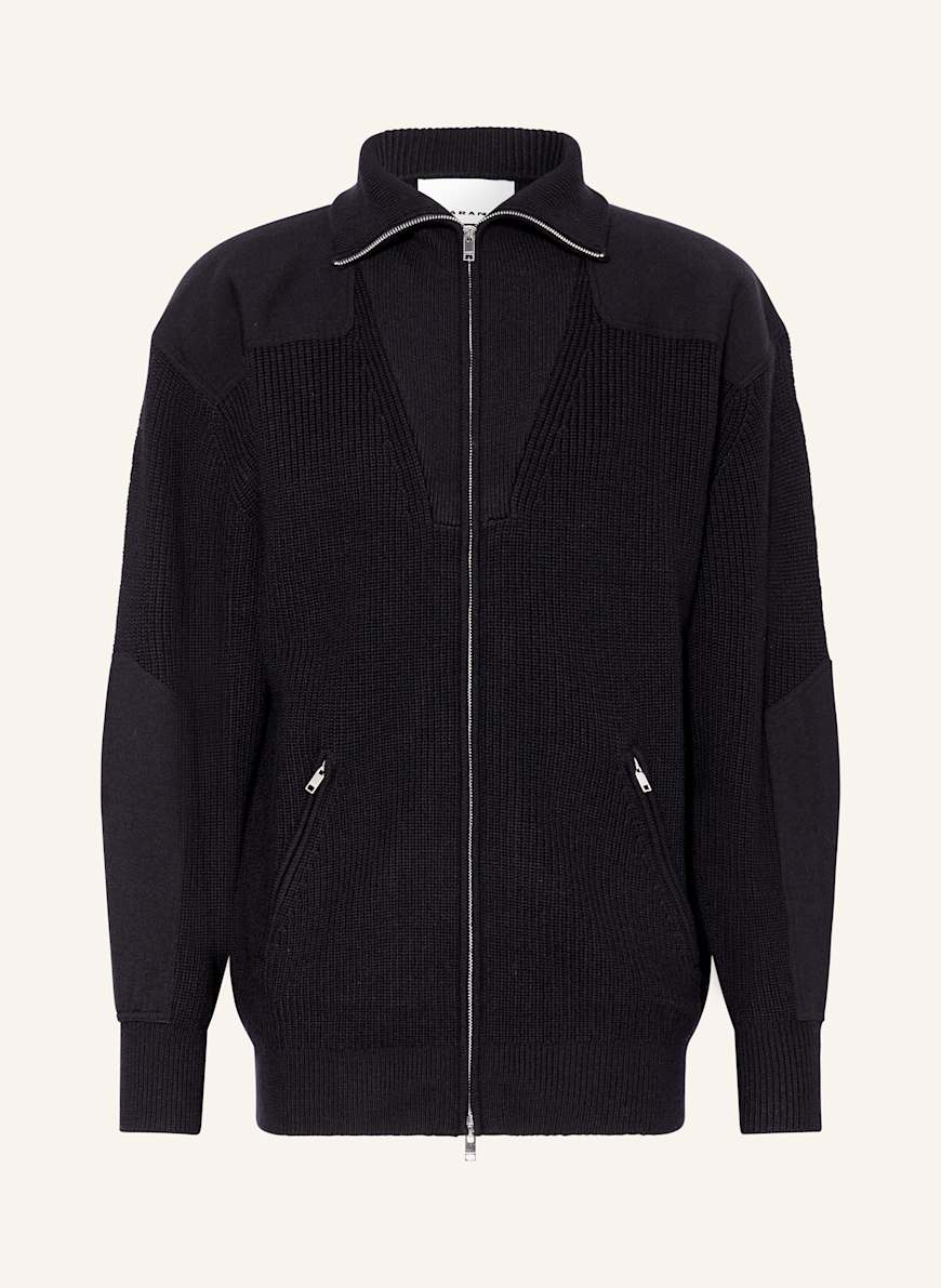 ISABEL MARANT Strickjacke BARNO: DUNKELBLAU