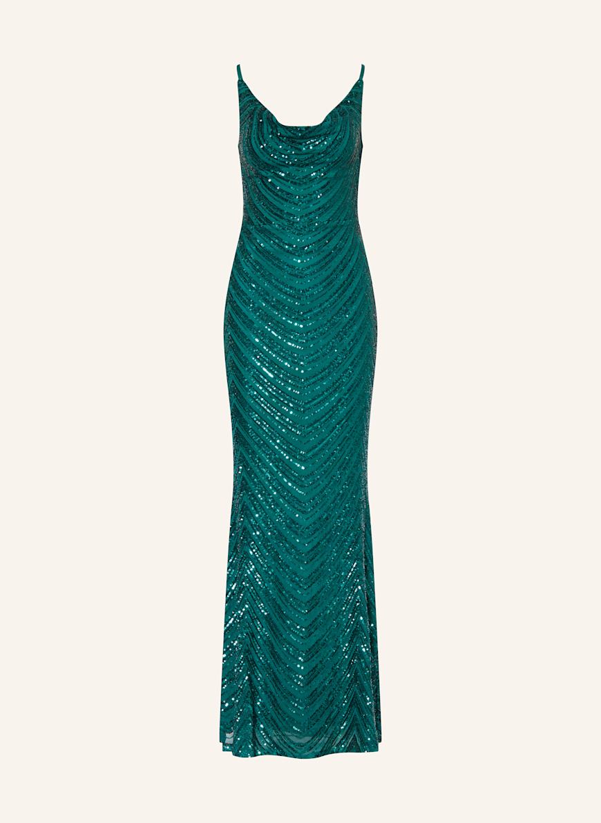 LIPSY Evening dress with sequins in teal LIPSY Evening dress with sequins in teal