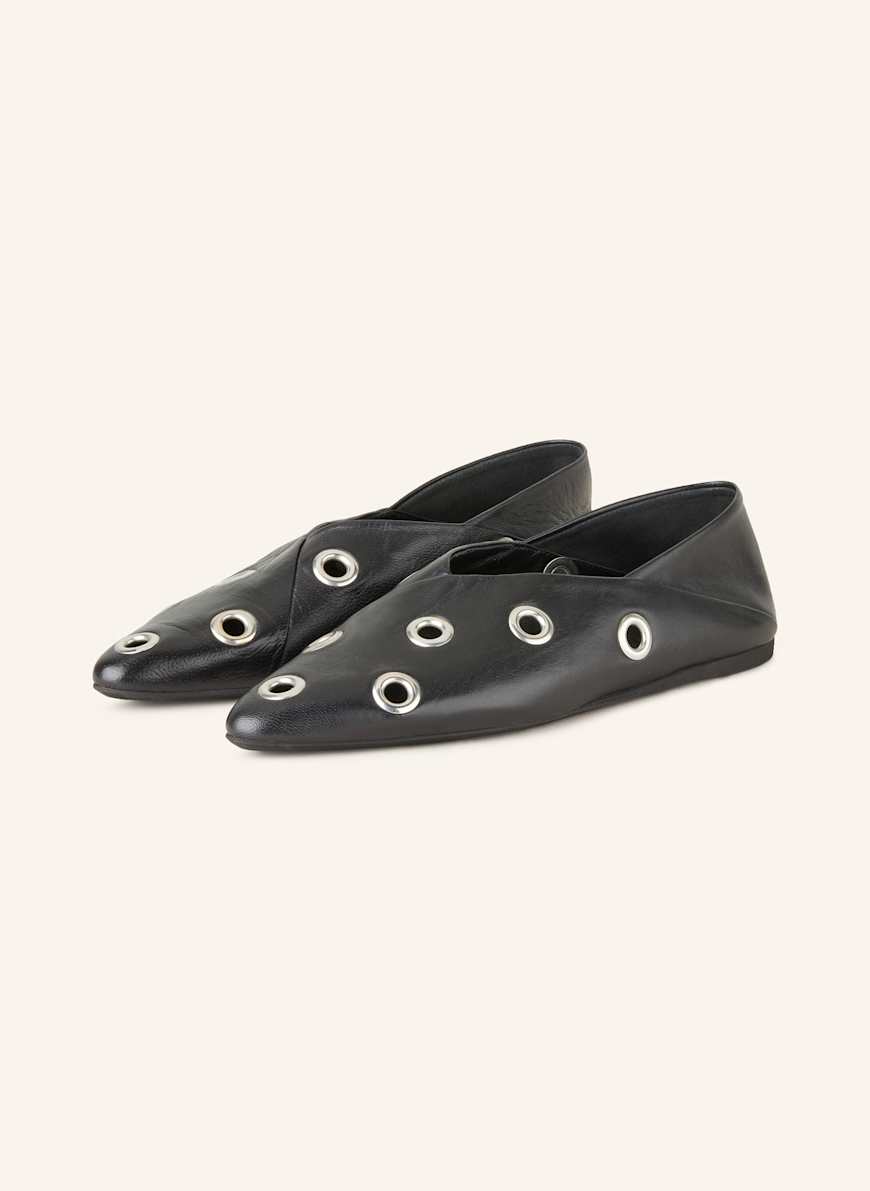 CLOSED Ballerinas: SCHWARZ