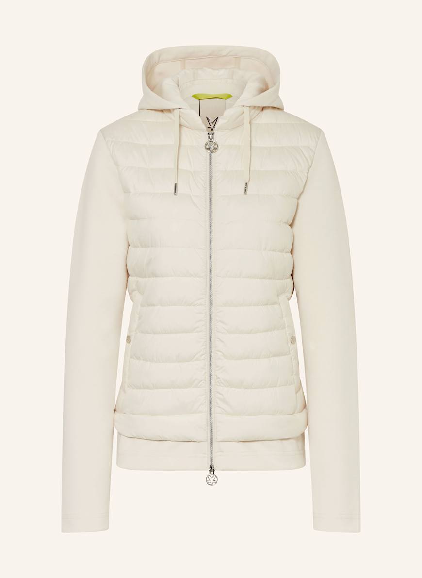 FUCHS SCHMITT Steppjacke im Materialmix: CREME