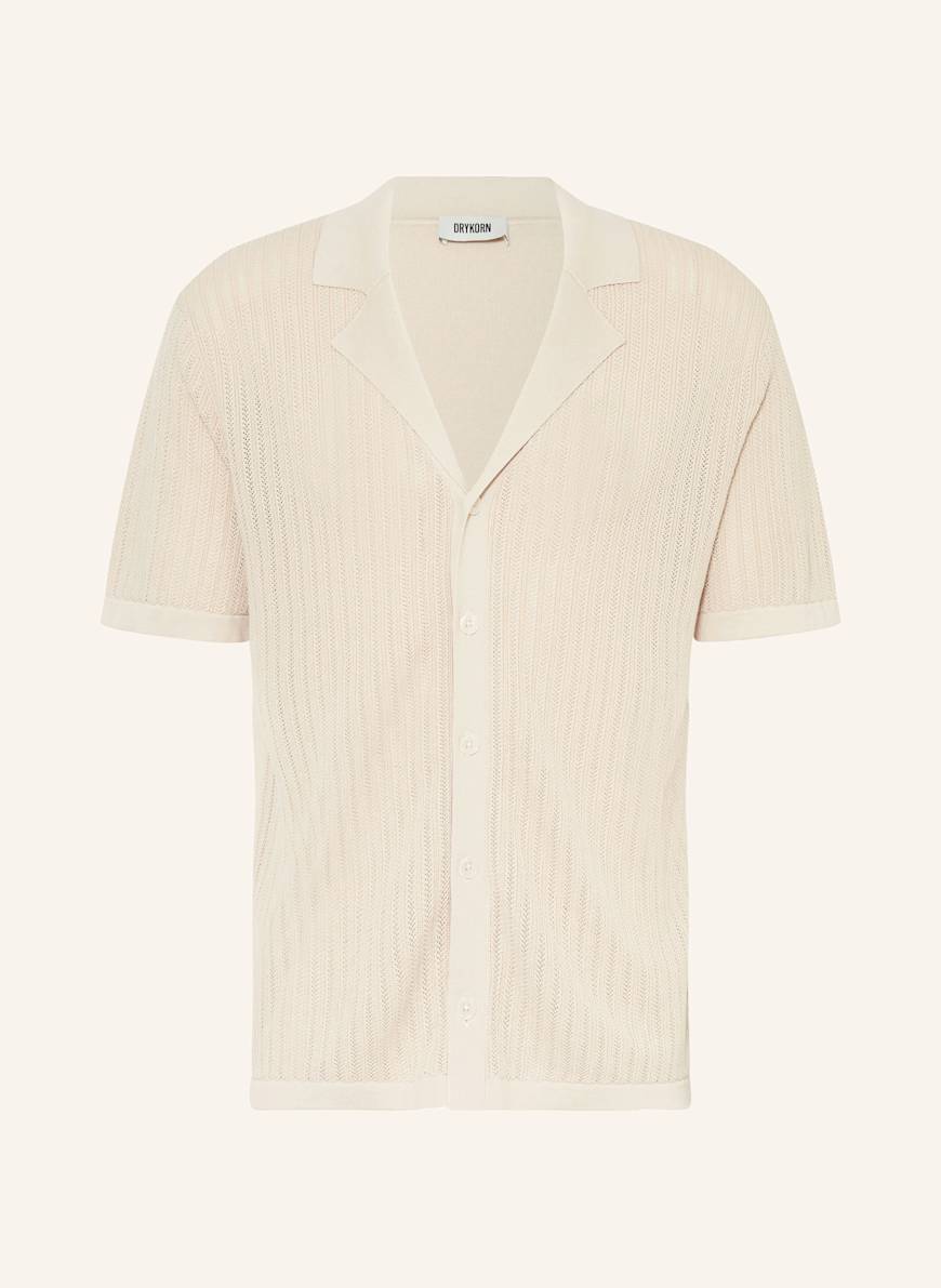 DRYKORN Strickhemd RAY Comfort Fit: HELLBRAUN