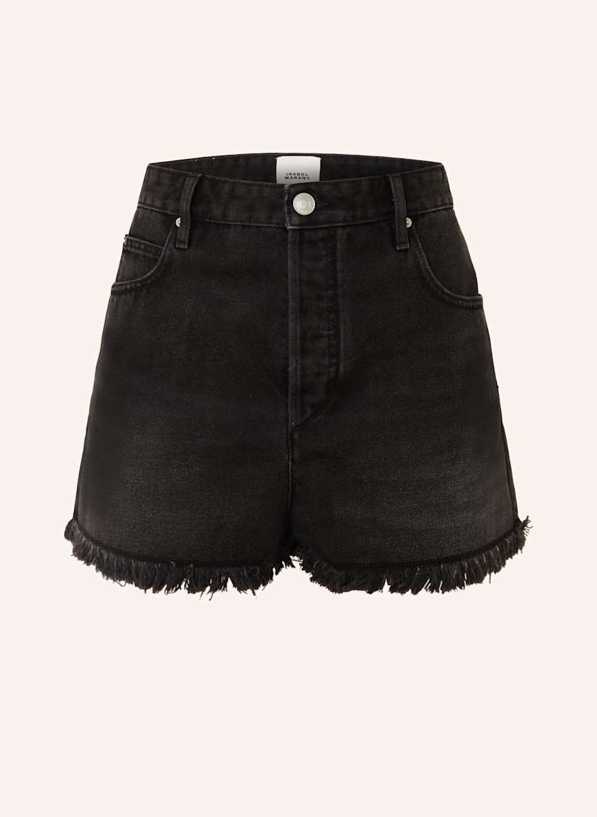 ISABEL MARANT Jeansshorts LESIA: 02FK FADED BLACK