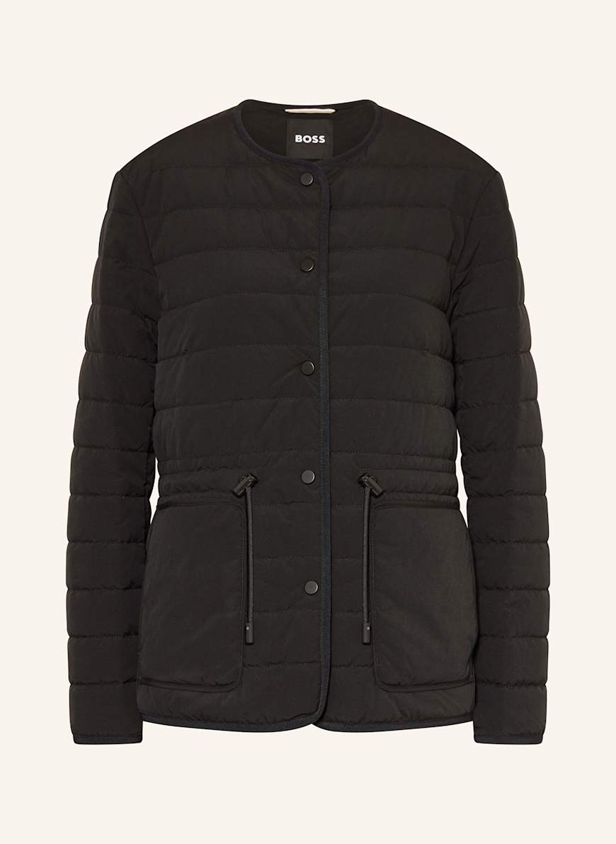 BOSS Steppjacke PORISH: SCHWARZ