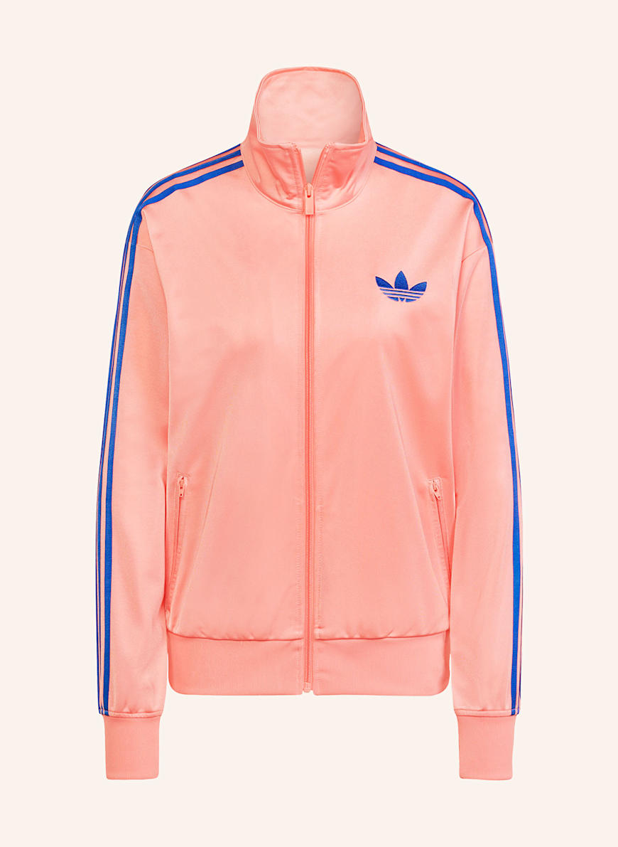 pink and orange adidas tracksuit