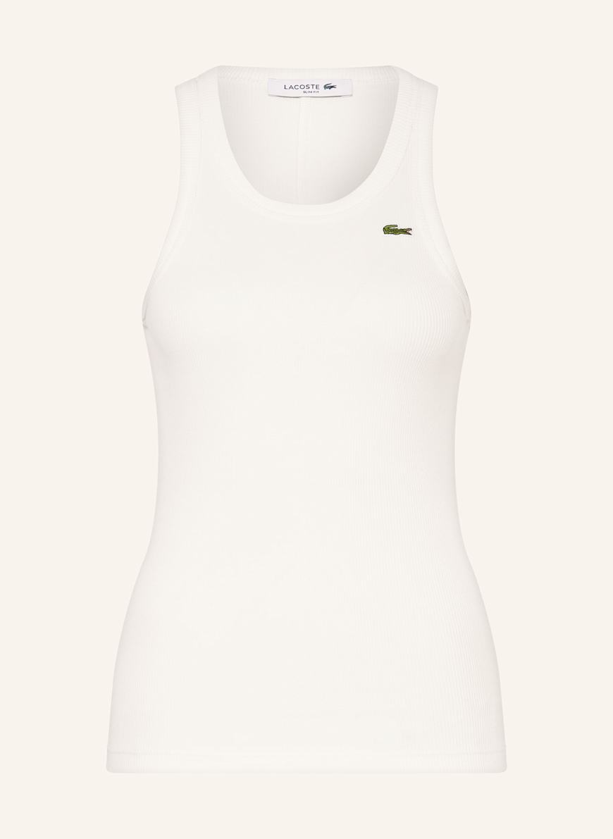 LACOSTE Top: WEISS