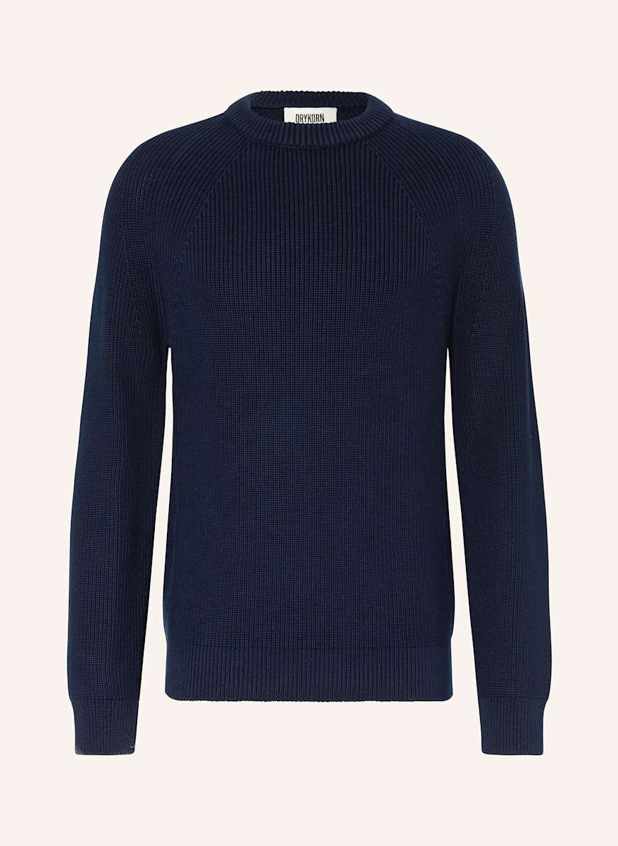 DRYKORN Pullover RIPPLEY: DUNKELBLAU