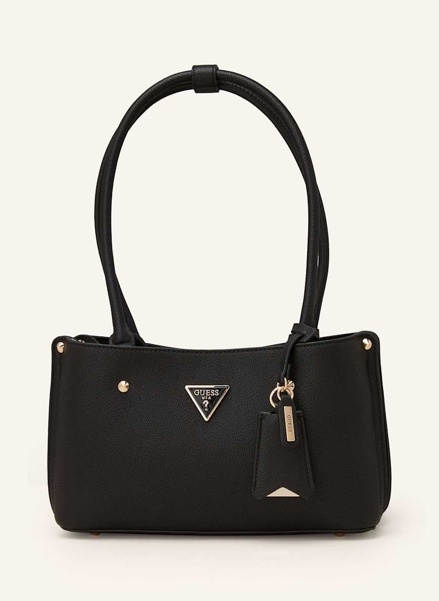 GUESS Schultertasche MERIDIAN: SCHWARZ