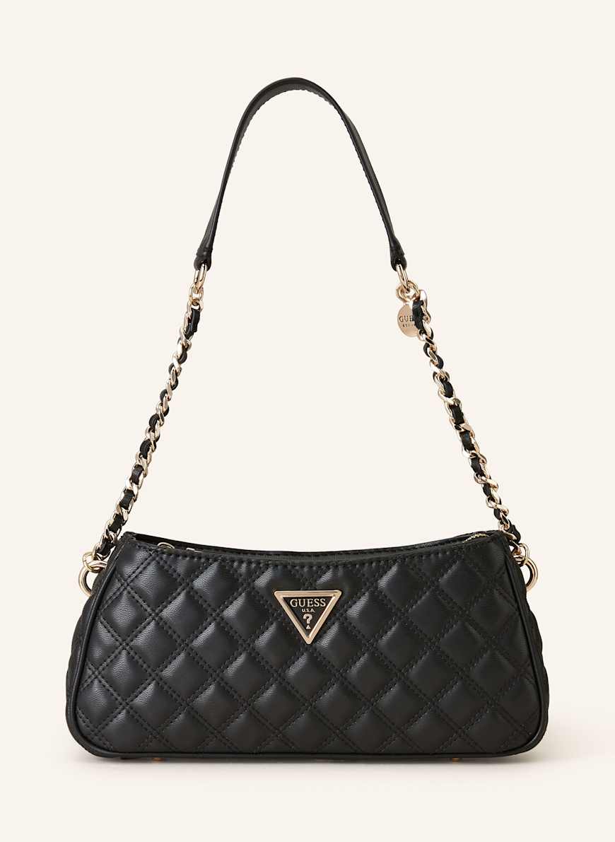 GUESS Schultertasche GIULLY: SCHWARZ