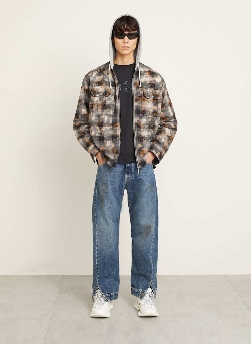 Palm Angels Jeans Regular Fit in blue light blue