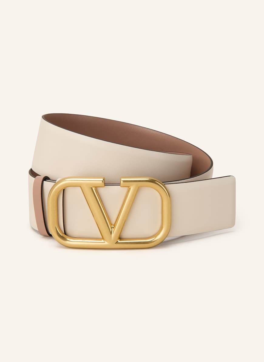 VALENTINO BAGS Gürtel Mit Pinschließe Modell 'BELTY LOGO' (beige