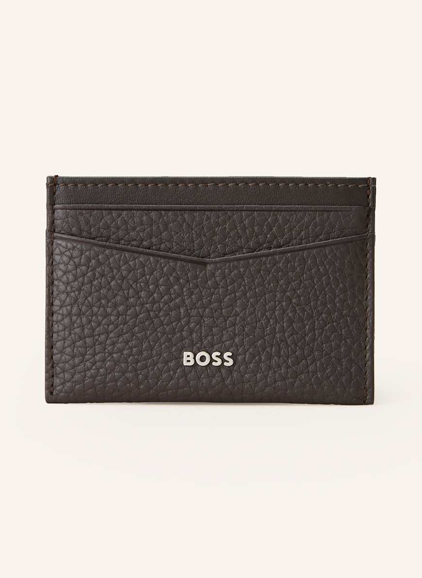 BOSS Kartenetui NEW CROSSTOWN: DUNKELBRAUN