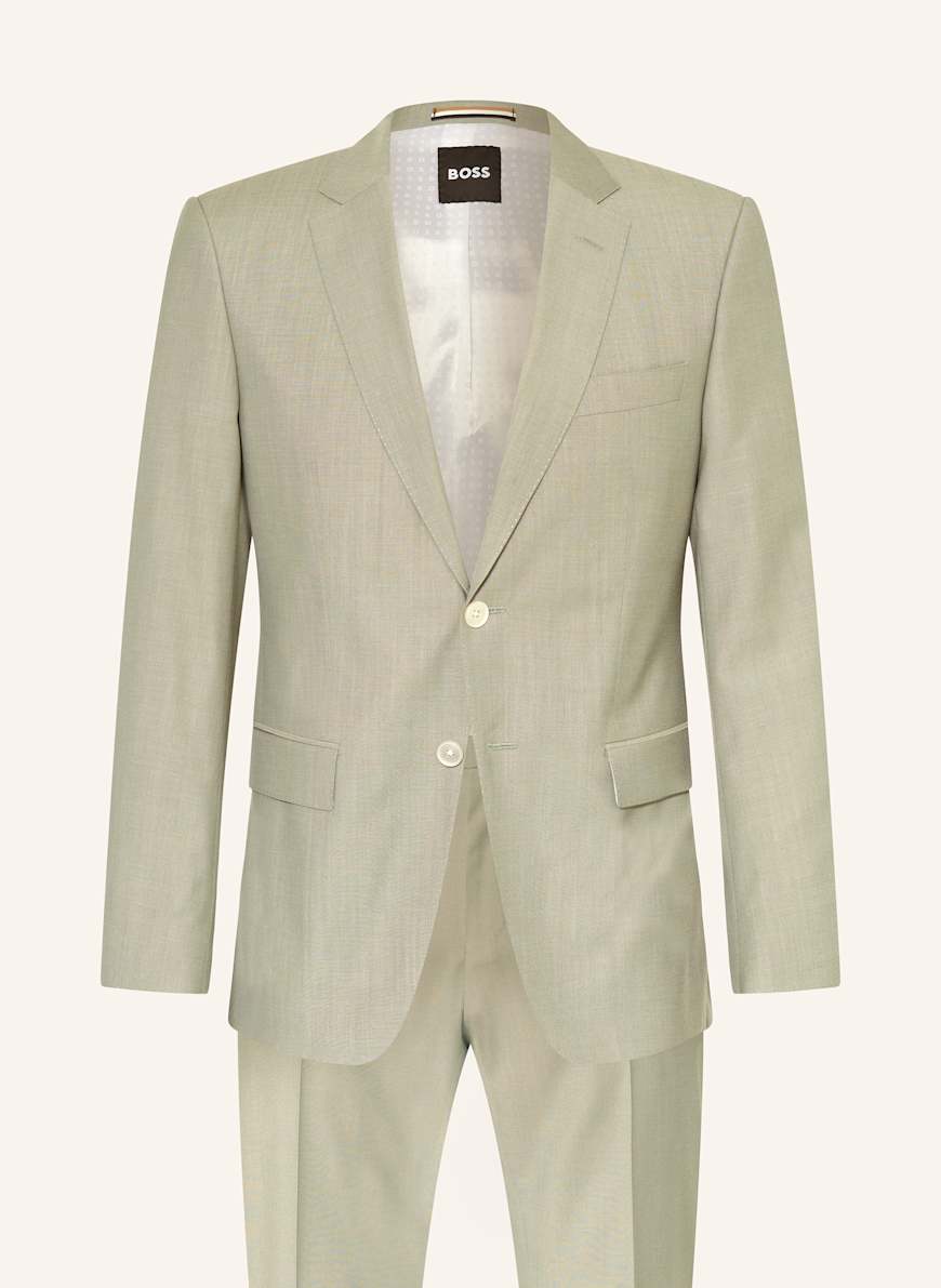 BOSS Anzug HUGE Slim Fit: HELLGRÜN