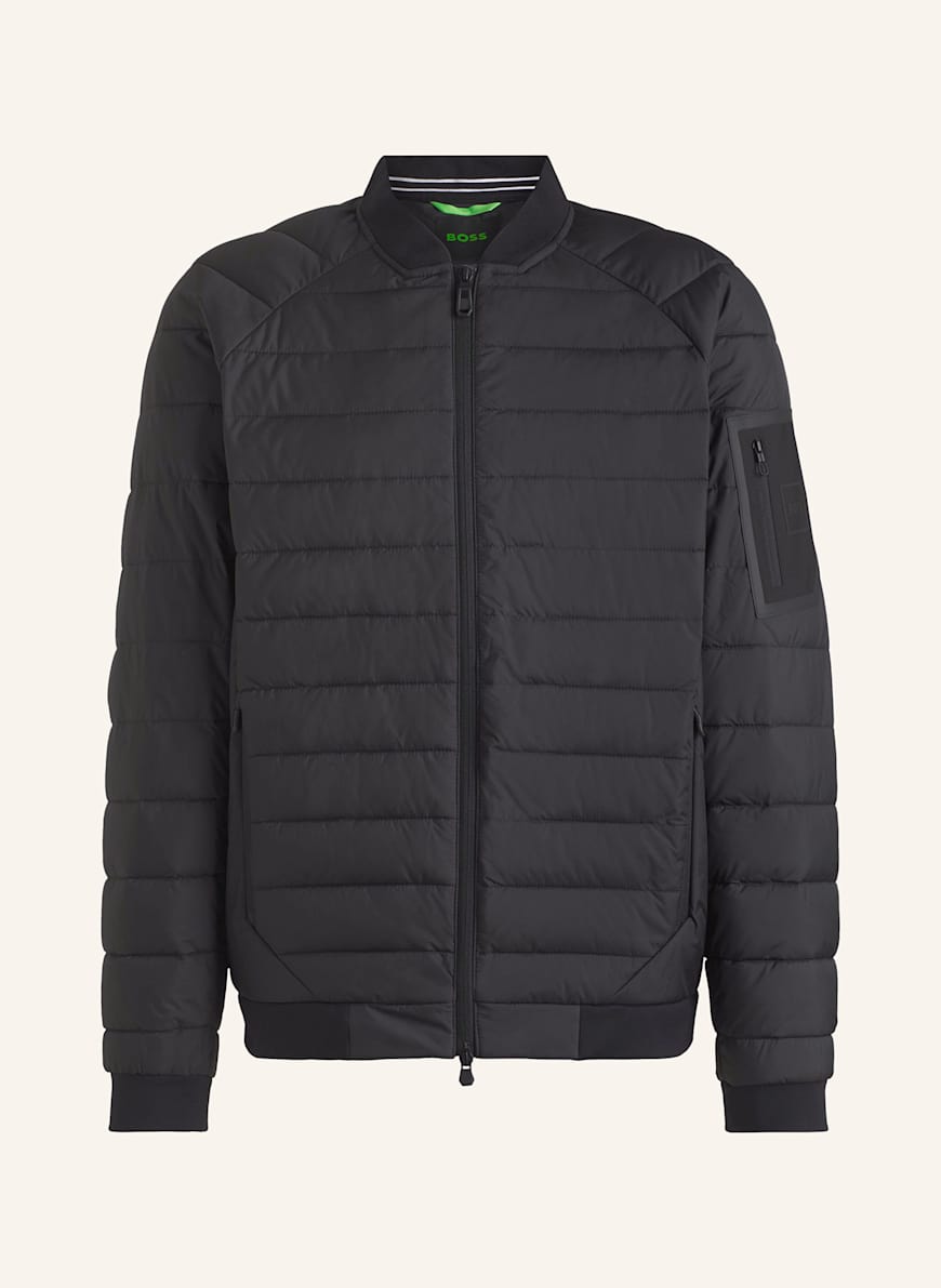 BOSS Steppjacke ORDOS: SCHWARZ