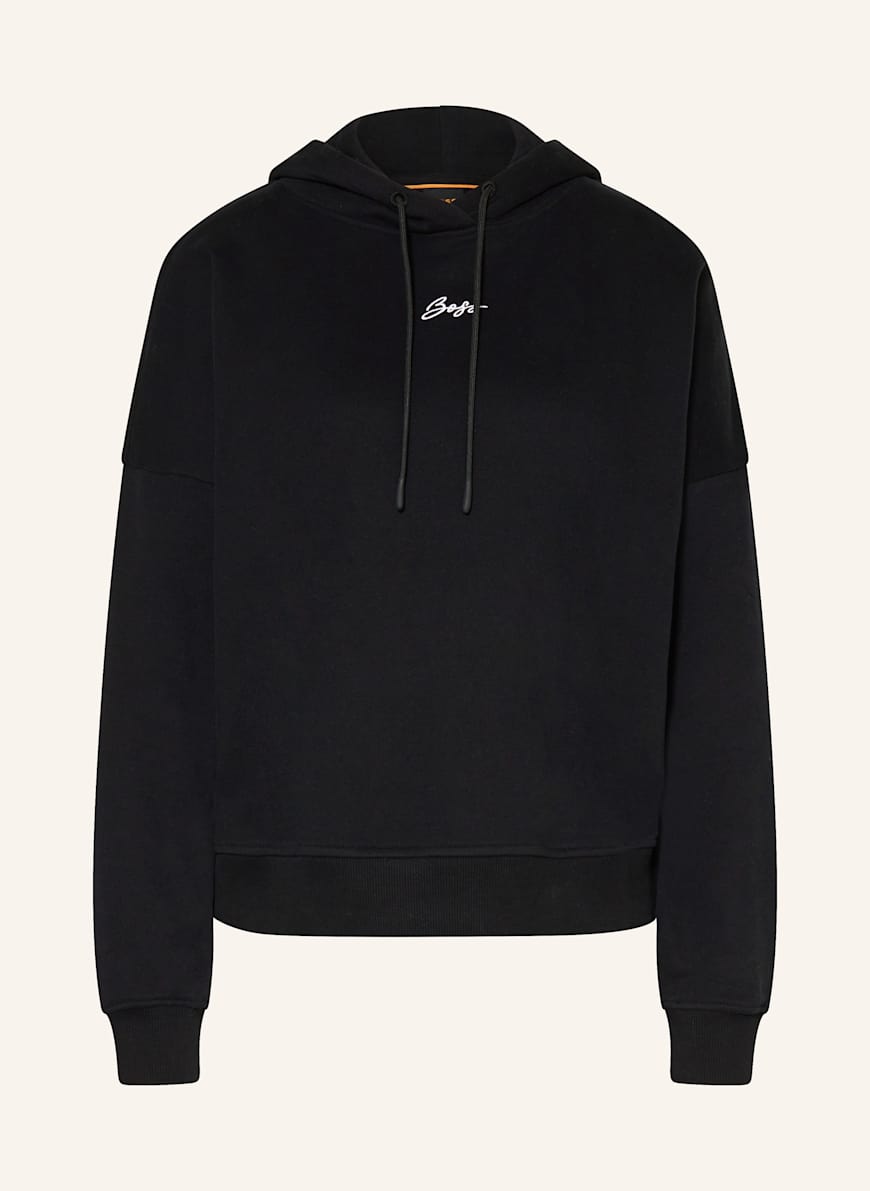 BOSS Hoodie EHOODY: SCHWARZ