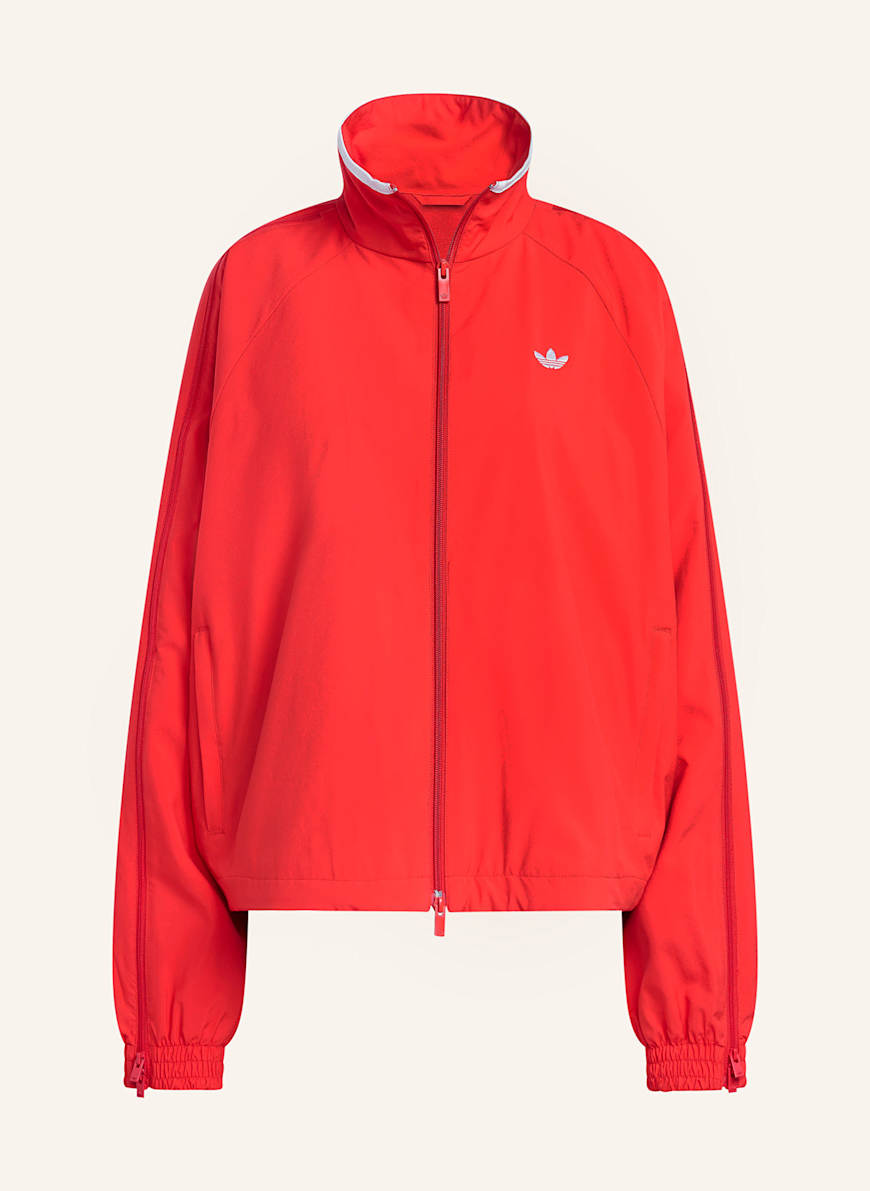 adidas Originals ADILENIUM SEASON 3 ZIP training jacket in red / white
