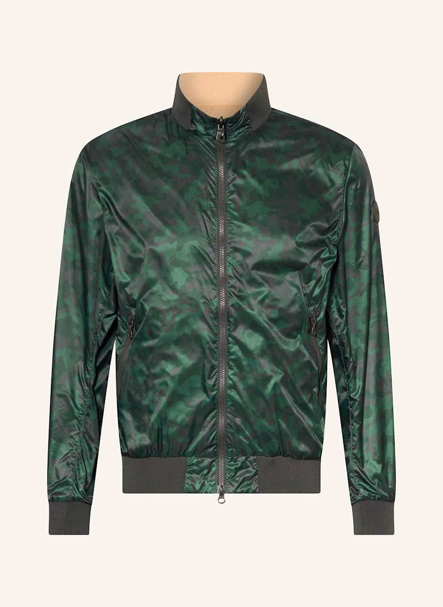 COLMAR Reversible bomber jacket in green/ dark green/ brown
