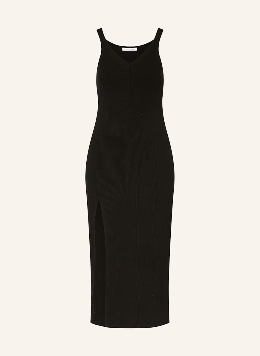 LACOSTE Strickkleid: SCHWARZ