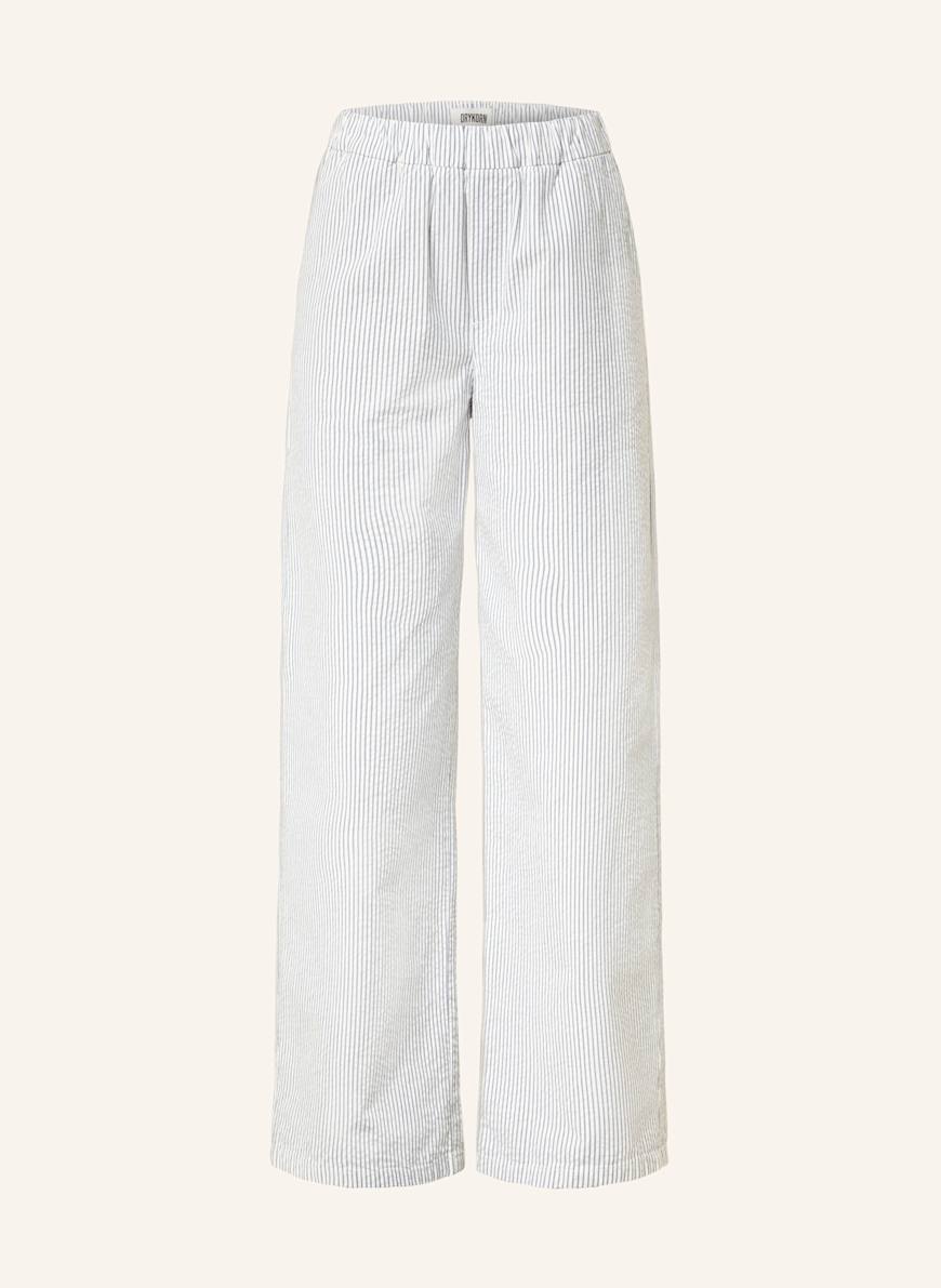 DRYKORN Marlenehose CONSIDER: WEISS/ BLAU
