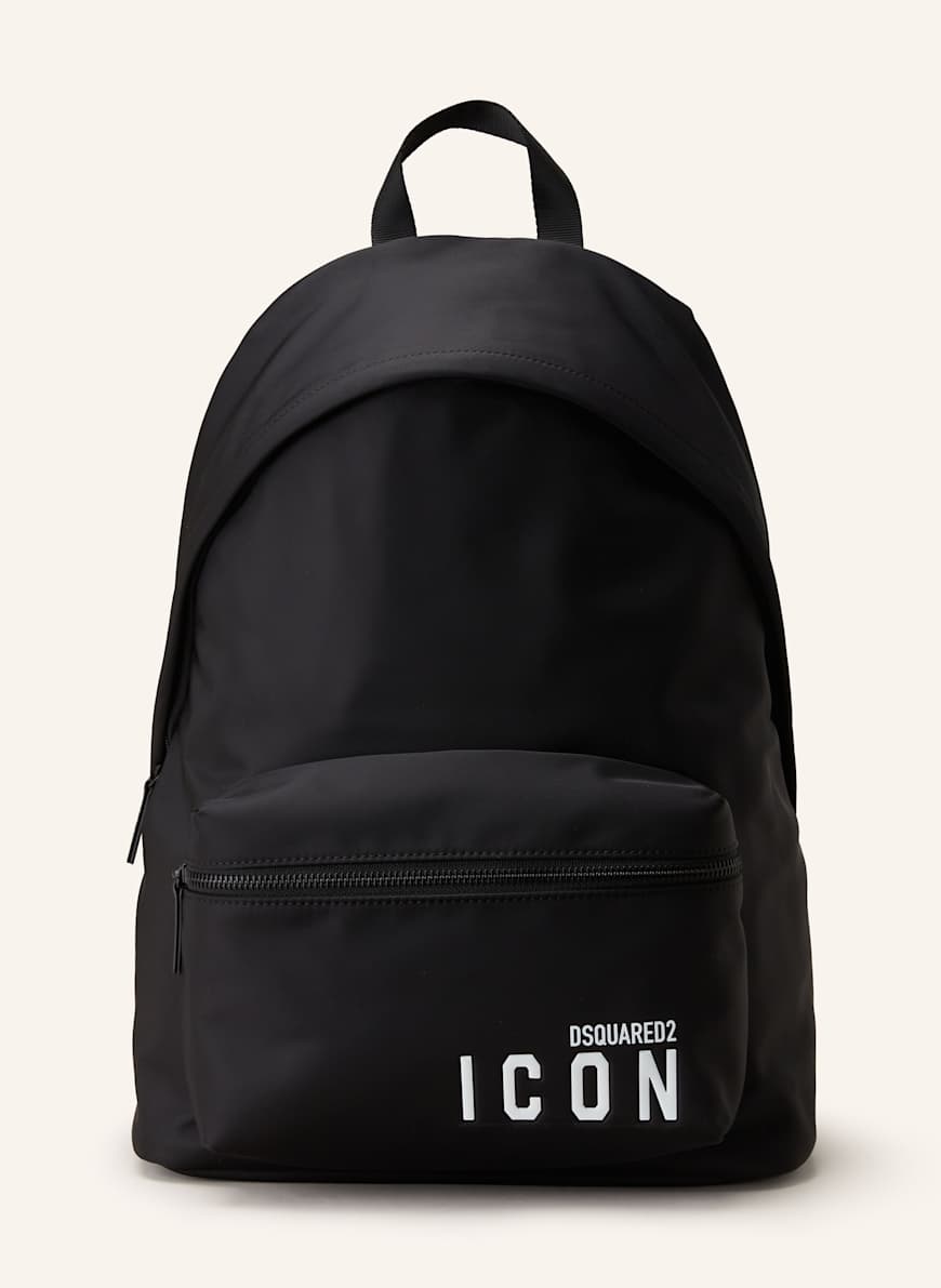 DSQUARED2 Rucksack BE ICON: SCHWARZ