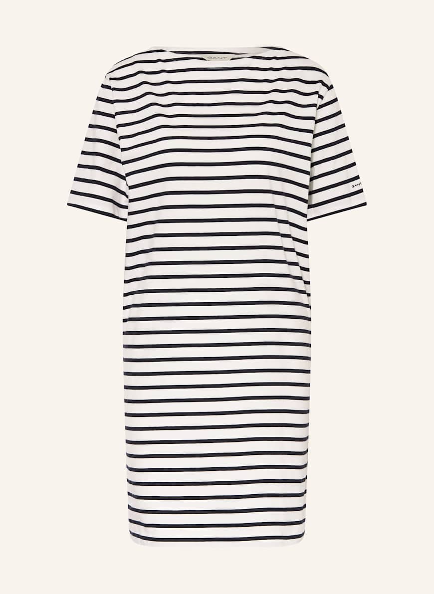 GANT Kleid BRETON: DUNKELBLAU/ WEISS