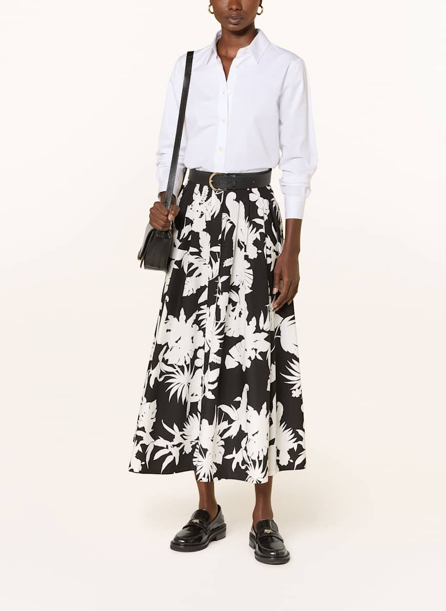 【送料&関税込】Max Mara Studio Idoneo Skirt Max Mara STUDIO Skirt IDONEO in black/ white